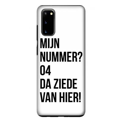 Da ziede van hier: Samsung Galaxy S20 Tough Case