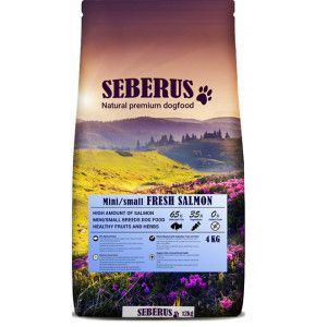 Seberus Mini/Small w/Fresh Salmon - natuurlijk graanvrij hondenvoer 2 x 3 kg