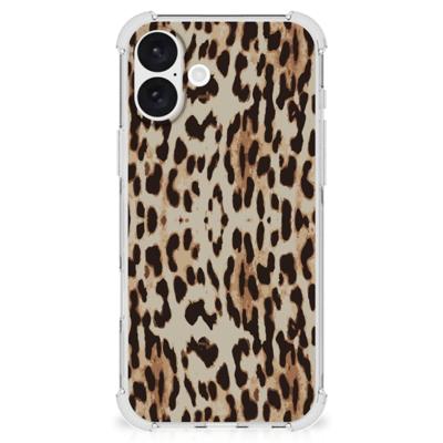 iPhone 16 Plus Case Anti-shock Leopard