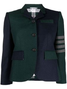 Thom Browne blazer à détail 4 bandes - Vert