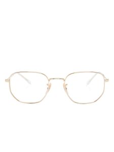 Ray-Ban lunettes de vue géométriques RB6496 - Or