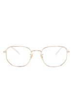 Ray-Ban lunettes de vue géométriques RB6496 - Or