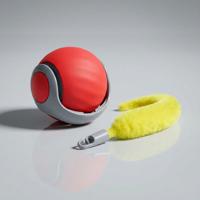 Interactieve Kattenbal met Pluche Staart