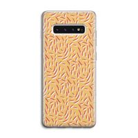 Camouflage: Samsung Galaxy S10 4G Transparant Hoesje