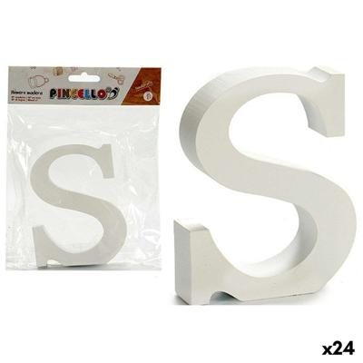 Brief Pincello S Wit Hout 2 x 16 x 14,5 cm (24 Stuks)