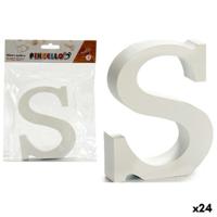 Brief Pincello S Wit Hout 2 x 16 x 14,5 cm (24 Stuks)