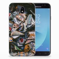 Samsung Galaxy J7 2017 | J7 Pro | Siliconen hoesje | met foto Badges
