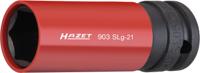 HAZET wielmoer dopsleutel "903slg" plug-in one. 1/2 21mm hexagonal l1= 85mm