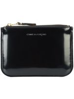 Comme Des Garçons Wallet portefeuille zippé - Noir