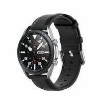 Classic leren bandje - Zwart - Samsung Galaxy Watch - 46mm / Samsung Gear S3 - thumbnail