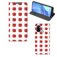 OPPO A53 | A53s | Flip Style Cover | Paprika Red
