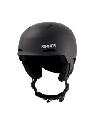 Sinner Copper Ski / Snowboard Helm (zwart) Mat Zwart L (58-61 Cm)