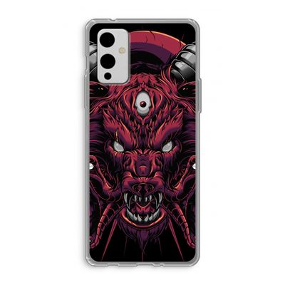 Hell Hound and Serpents: OnePlus 9 Transparant Hoesje