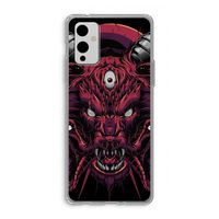 Hell Hound and Serpents: OnePlus 9 Transparant Hoesje