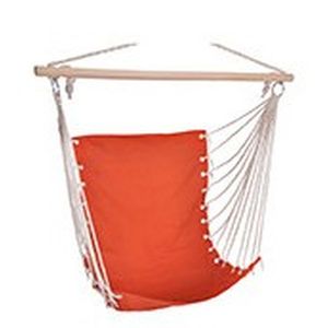 Hangstoel/hangende stoel oranje 100 x 60 cm
