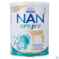 Nan Optipro Hydrolysed protein 1 Zuigelingenmelk Baby 800g