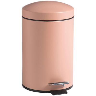 Leen Bakker - Pedaalemmer Pedro - - 3L - Metaal - Roze - H27.5 Cm