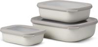 Multikom Cirqula rechthoekig 3-delige set (500 1000 2000) Nordic white - Mepal Multikom Cirqula rechthoekig 3-delige set (500 1000 2000) Nordic white - Mepal