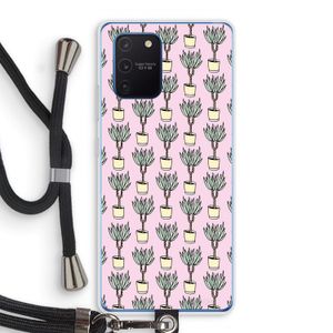Boompje: Samsung Galaxy Note 10 Lite Transparant Hoesje met koord