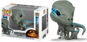 Jurassic World Dominion Funko Pop Vinyl: Blue and Beta