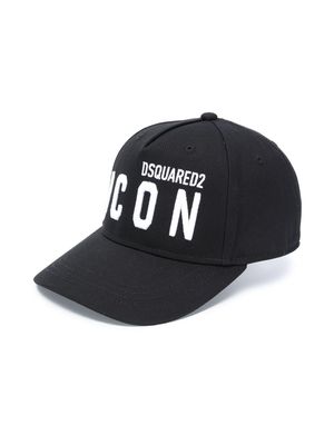DSQUARED2 KIDS casquette à logo Icon - Noir