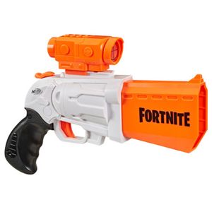 NERF blaster Fortnite SR 35,6 cm wit/oranje 9-delig