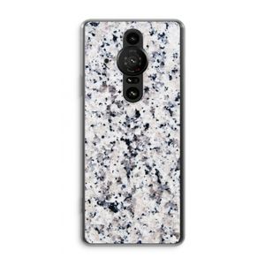 Gespikkelde marmer: Sony Xperia Pro-I Transparant Hoesje