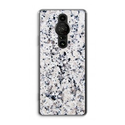 Gespikkelde marmer: Sony Xperia Pro-I Transparant Hoesje