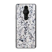 Gespikkelde marmer: Sony Xperia Pro-I Transparant Hoesje Gespikkelde marmer: Sony Xperia Pro-I Transparant Hoesje