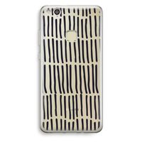 Moroccan stripes: Huawei Ascend P10 Lite Transparant Hoesje