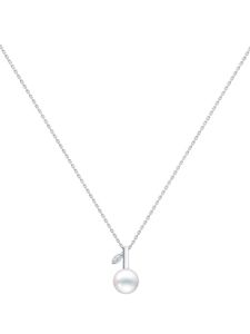 TASAKI collier en or blanc 18ct serti de diamants - Argent