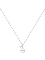 TASAKI collier en or blanc 18ct serti de diamants - Argent