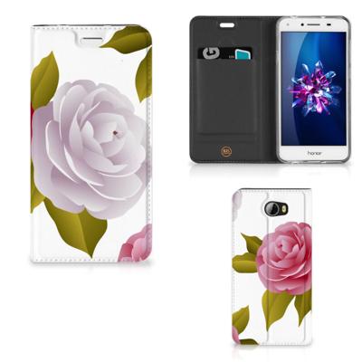 Huawei Y5 2 | Y6 Compact Smart Cover Roses Huawei Y5 2 | Y6 Compact Smart Cover Roses