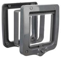 TRIXIE 4-WEG KATTENLUIK INCLUSIEF TUNNELSTUK GRIJS