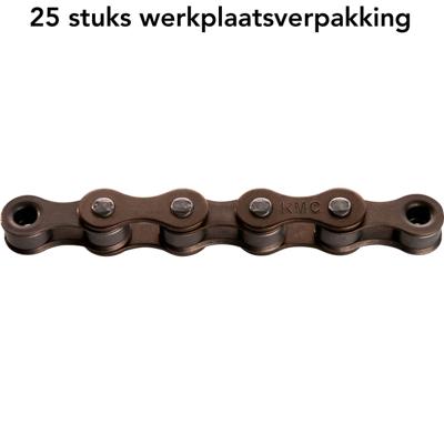 KMC ds ketting s1 1/8 wide brown bulk (25)