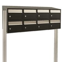 Stoer! Brickset 4-Breed, 2-Hoog Met Dak En Statief Zwart - 40215070_4x2ds