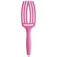 Olivia Garden Fingerbrush Boar & Nylon Bubble Pink 1St