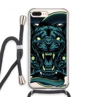Cougar and Vipers: iPhone 7 PLUS Transparant Hoesje met koord