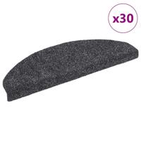 Trapmatten zelfklevend 30 st 65x21x4 cm donkergrijs