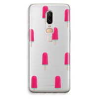 Waterijsje: OnePlus 6 Transparant Hoesje