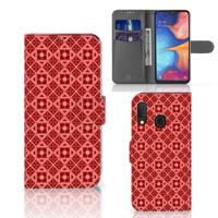 Samsung Galaxy A20e | Telefoon Hoesje | Batik Rood