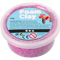 Foam Clay - neon paars, 35gr.
