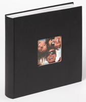 Fotoalbum walther design fun 30x30cm 50vel zwart