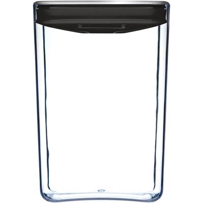 Clickclack Vershoudbox Pantry Cube 4,3 L Polycarbonaat Zilver Clickclack Vershoudbox Pantry Cube 4,3 L Polycarbonaat Zilver