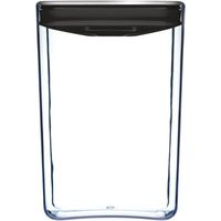 Clickclack Vershoudbox Pantry Cube 4,3 L Polycarbonaat Zilver - thumbnail