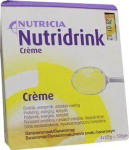 Nutridrink Creme banaan 125 gr (4 st)