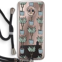Boompje: Motorola Moto G6 Transparant Hoesje met koord
