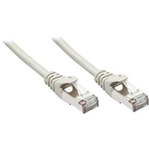 LINDY 48343 RJ45 Netwerkkabel, patchkabel CAT 5e F/UTP 2.00 m Grijs Snagless 1 stuk(s)