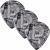 D&apos;Addario Acrylux Nitra Jazz 1.5mm 3-pack plectrumset