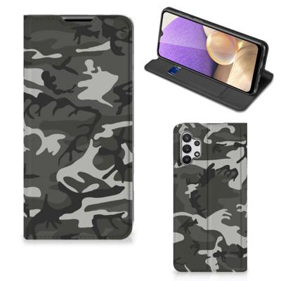 Samsung Galaxy A32 5G | Hoesje met Magneet | Army Light